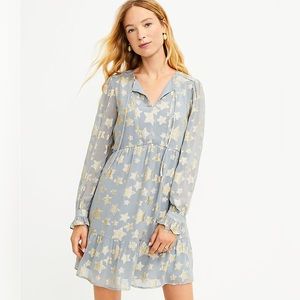 Medium Shimmer Star Tiered Dress